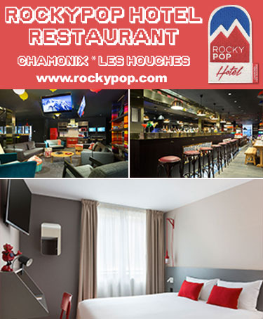 Hotel Rockypop Chamonix Banner