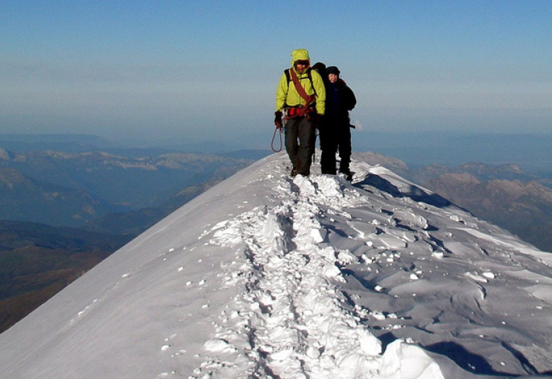 Mont Blanc summit 4810m