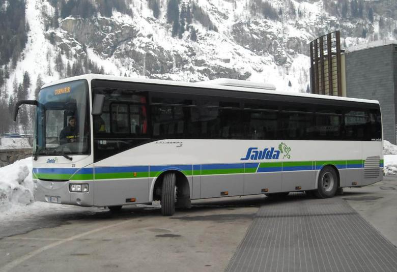 Voyager en bus à Chamonix Mont-Blanc