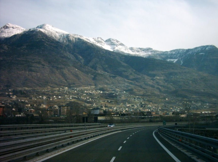 Autostrada to Courmayeur