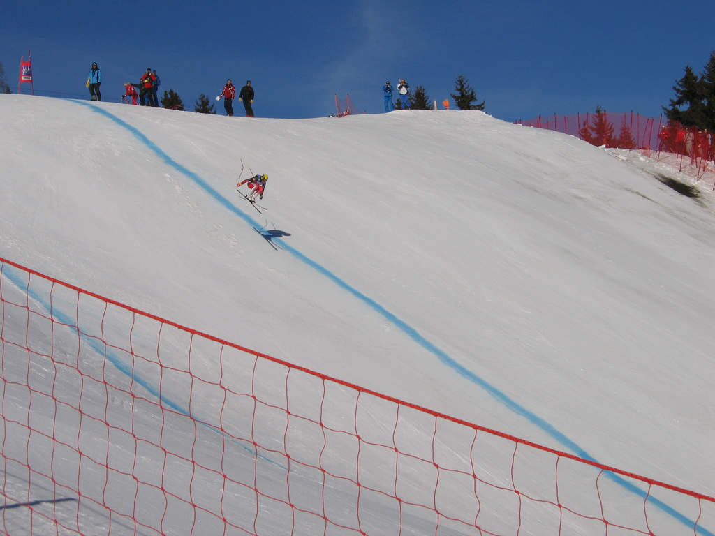 photo de ski alpin
