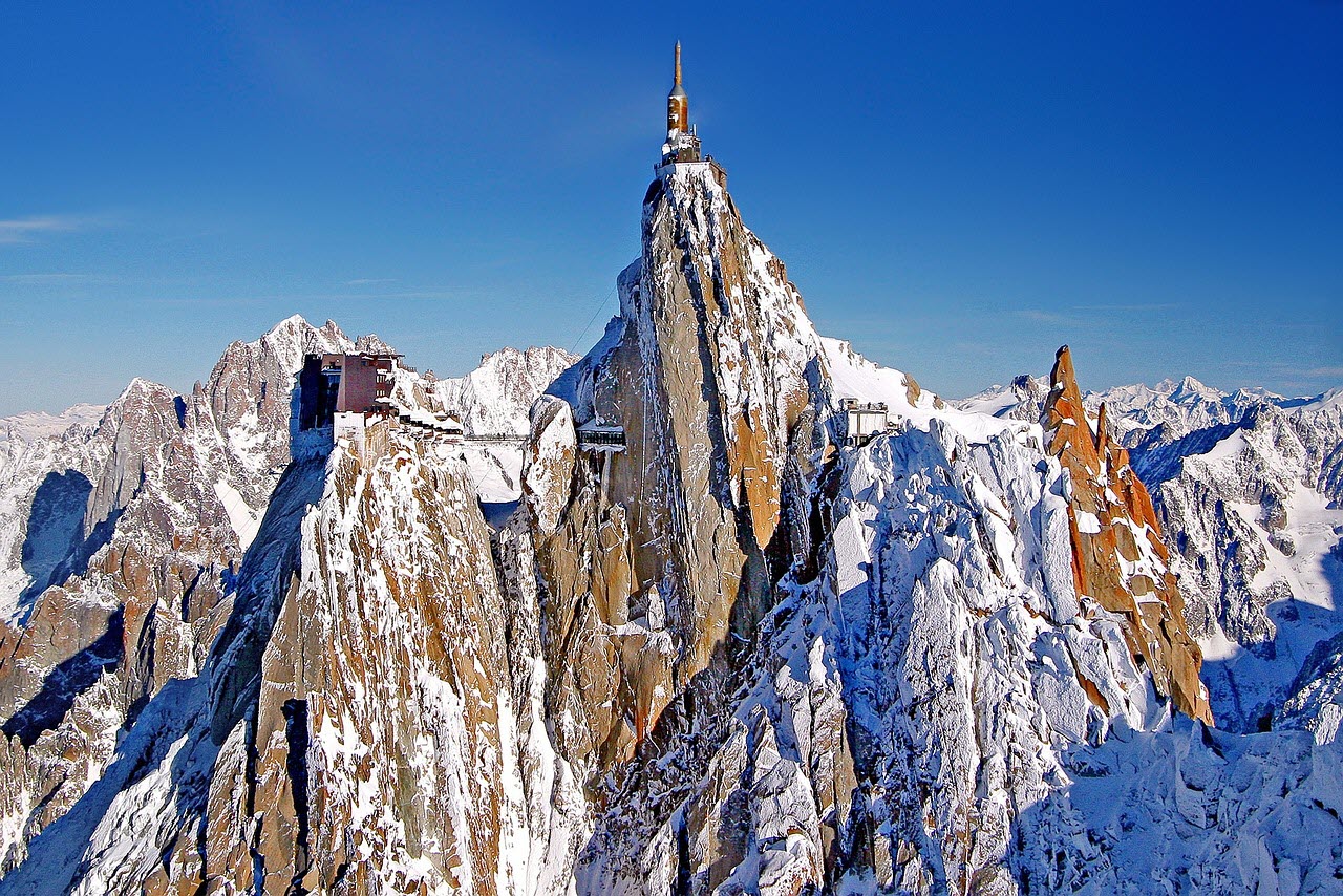 Aiguille Du Midi Cable Car Chamonix 3842m Chamonix Aiguille Du Midi Cable Car Chamonix 3842m Chamonix