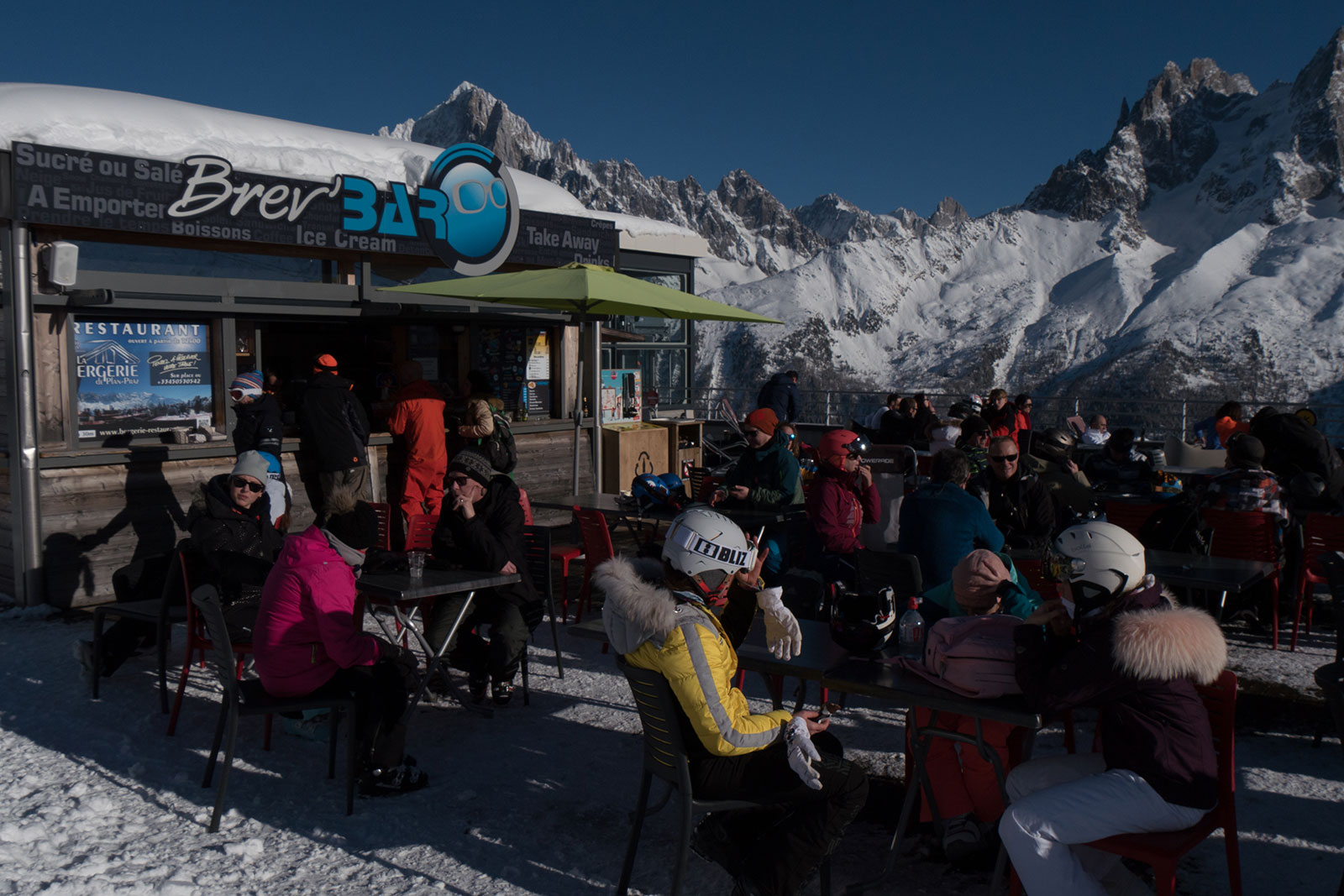 Brev'Bar at Brévent Ski Chamonix Mountain Restaurants | Chaamonix.net