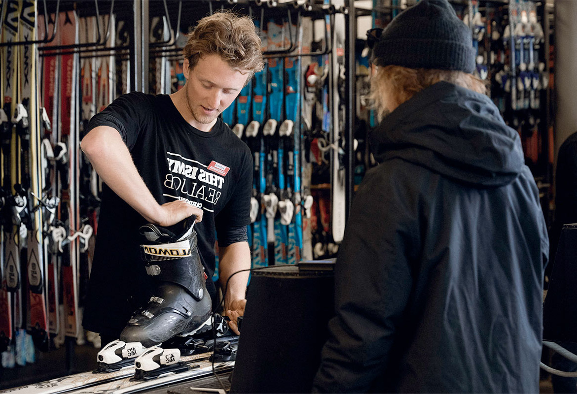 Sports Rental Outlet in Chamonix, Sanglard Sports