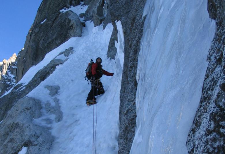 Fil à Plomb, Chamonix Aiguille du Midi