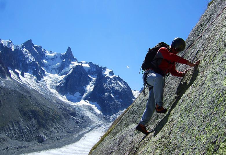 Escalade à Chamonix