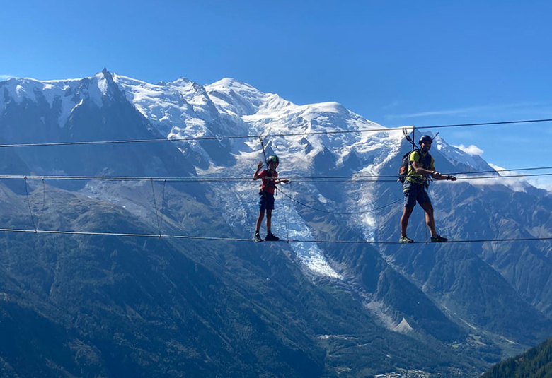 Via Ferrata autour de Chamonix