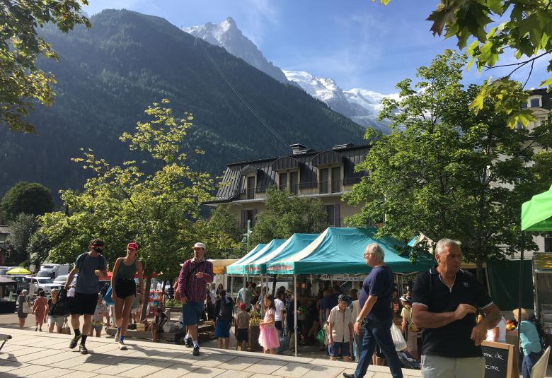 Marchés Locaux hebdomadeires vallée de Chamonix