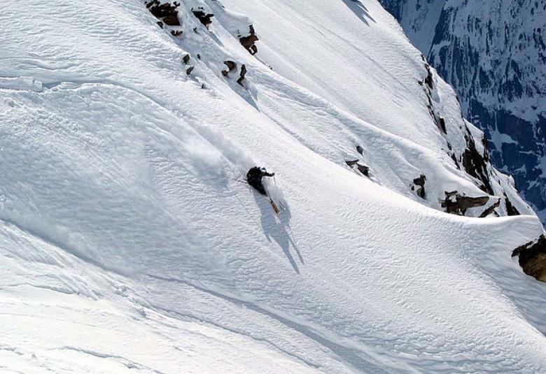 Ski hors piste La Flegere Chamonix