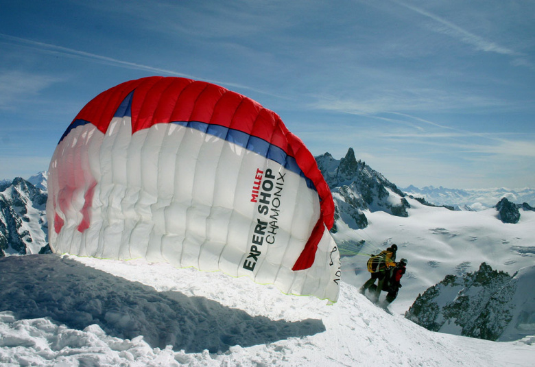 Take-Off Areas Paragliding in Chamonix