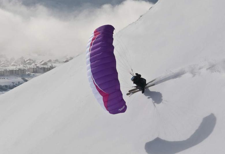 Speed Riding in Chamonix