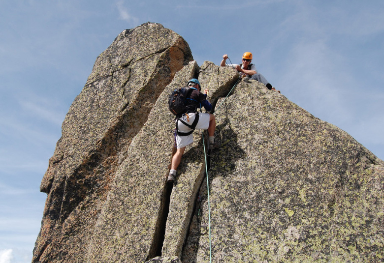 Moniteurs d'Escalade à Chamonix