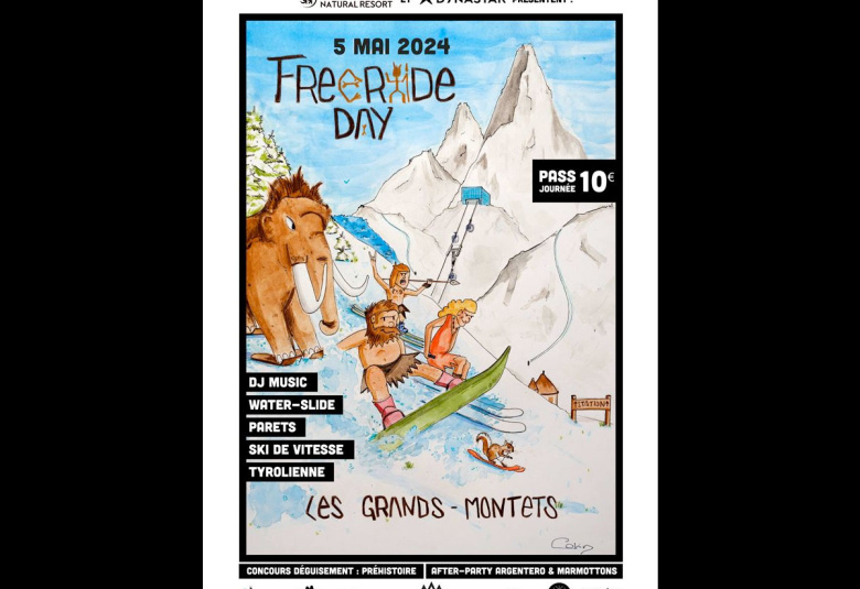 Freeride Day 2024 Poster in Chamonix