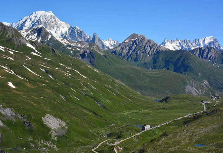 Col du Petit Saint-Bernard entra la France et l'Italie
