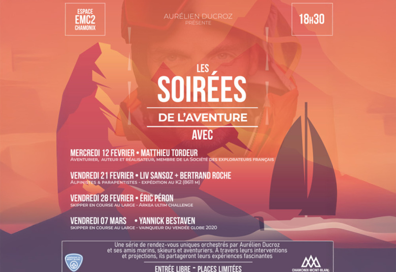 Four evenings of adventure dedicated to adventurers! 