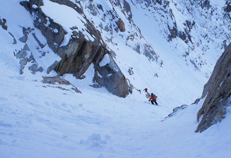 Une chute mortelle au Couloir des Cosmiques