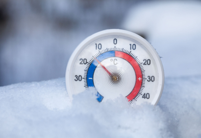 -14°C ce mercredi matin à Chamonix
