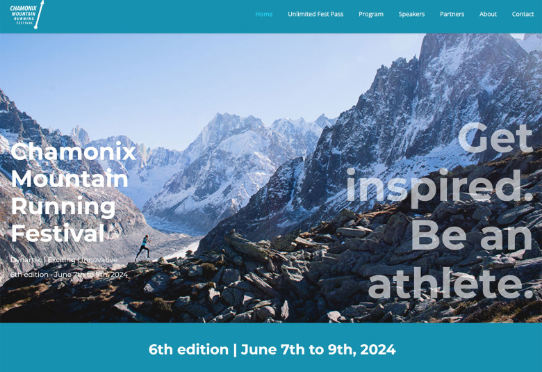 Chamonix Run Festival June 7th to 9th, 2024