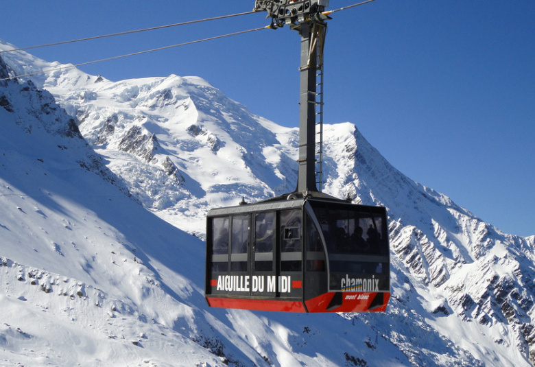 Téléphérique de l’Aiguille du Midi fermé jusqu’au 15 avril