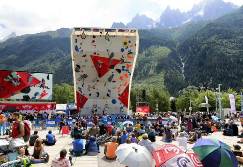 Coupe du monde d’escalade du 12 au 14 juillet à Chamonix