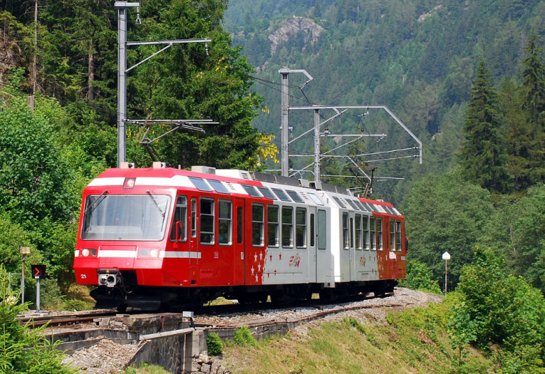 Le Mont Blanc Express in chamonix