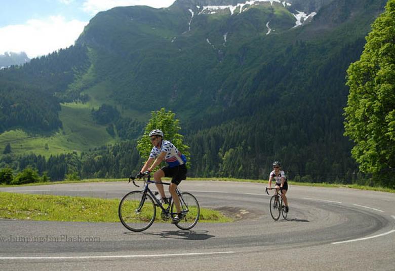 course velo tour du mont blanc