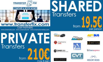 TransferFix, we help you find your Chamonix transfer