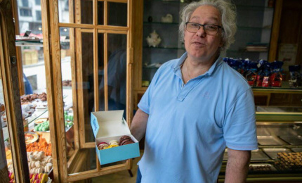 End of an era with closure of the speciaist Ancey Chocolatier a 3 generation family shop in Chamonix