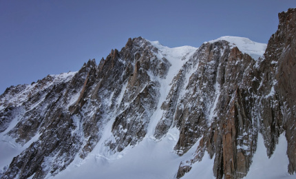 Deux alpinistes espagnols perdent la vie au couloir Gervasutti Mont Blanc du Tacul