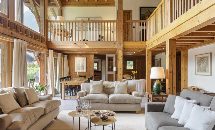 Collineige, luxury accommodation in Chamonix - Living Room