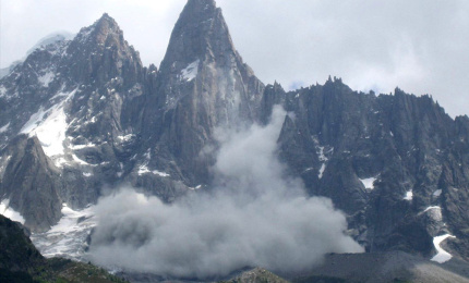 La vidéo du nouvel écroulement dans la face ouest des Drus