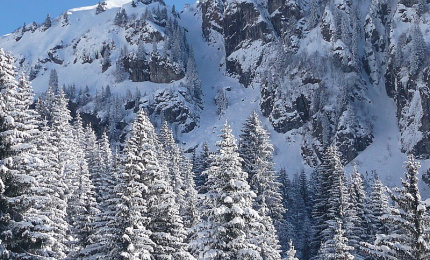 Couloir de la Chorde Pormenaz Servoz Hiver