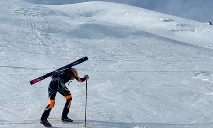 L'Italien William Boffelli, encore un nouveau record sur l'aller-retour au Mont Blanc.