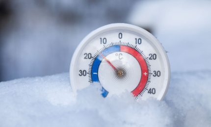 -14°C ce mercredi matin à Chamonix