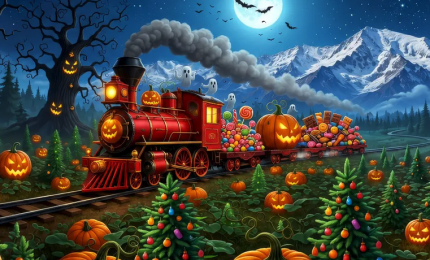 Le Train du Montenvers fête Halloween au cœur du massif du Mont-Blanc