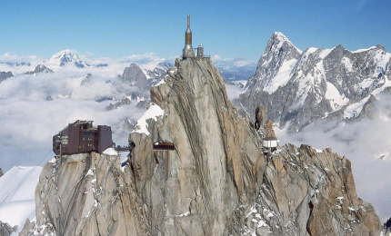 L'aiguille du Midi à Chamonix