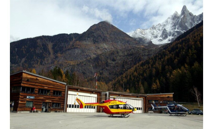 the DZ Chamonix in Les Bois