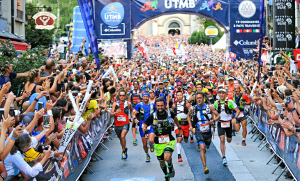UTMB departure line