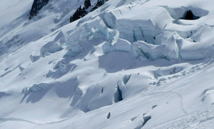 Crevasses Vallée Blanche Chamonix