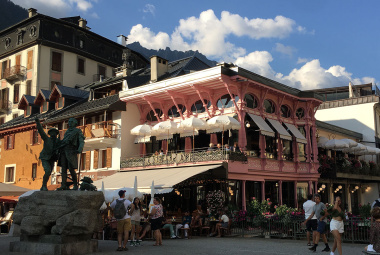 Brasserie Cafe Rose du Pont Chamonix