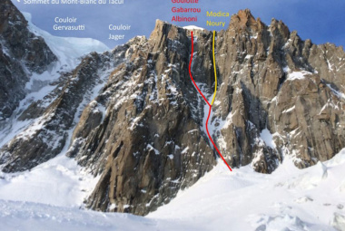 Deux alpinistes polytraumatisés après chute dans la la goulotte Gabarrou-Albinoni.