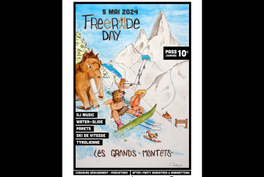 Freeride Day 2024 Poster in Chamonix