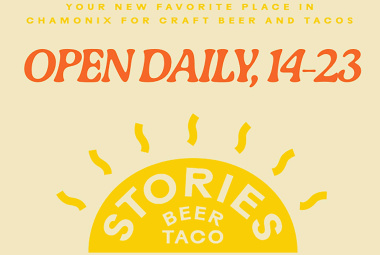 Stories | Craft Beer & Tasty Tacos Chamonix Logo