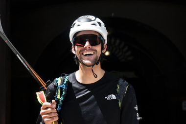 Benjamin Védrines bat le record d’ascension du Mont Blanc (4h54m41s)