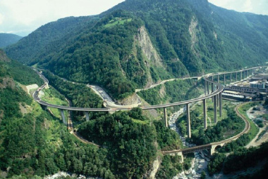 Le viaduc des Égratz, pour monter à Chamonix, est à nouveau ouvert!