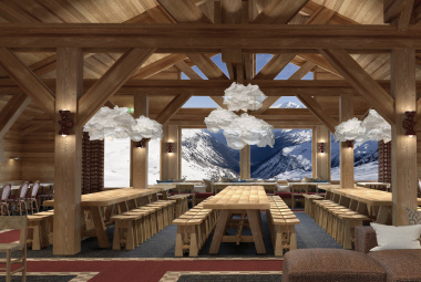 Plan Joran Food Court Grands Montets