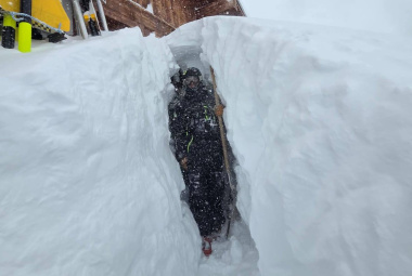 Pisteur au Brévent à Chamonix