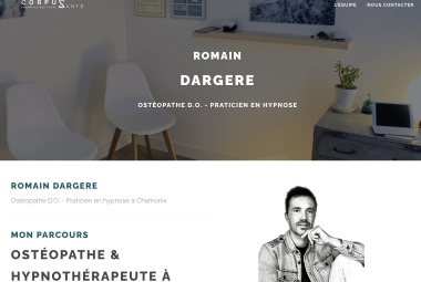 Romain Dargere / Corpus Santé - Osteopathe à Chamonix