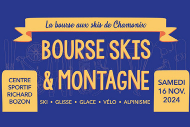 Bourse Skis, Montagne, Glisse Chamonix 2024