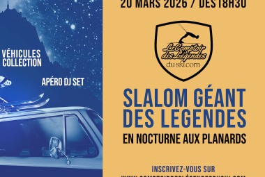 Slalom Géant des Légendes aux Planards chamonix